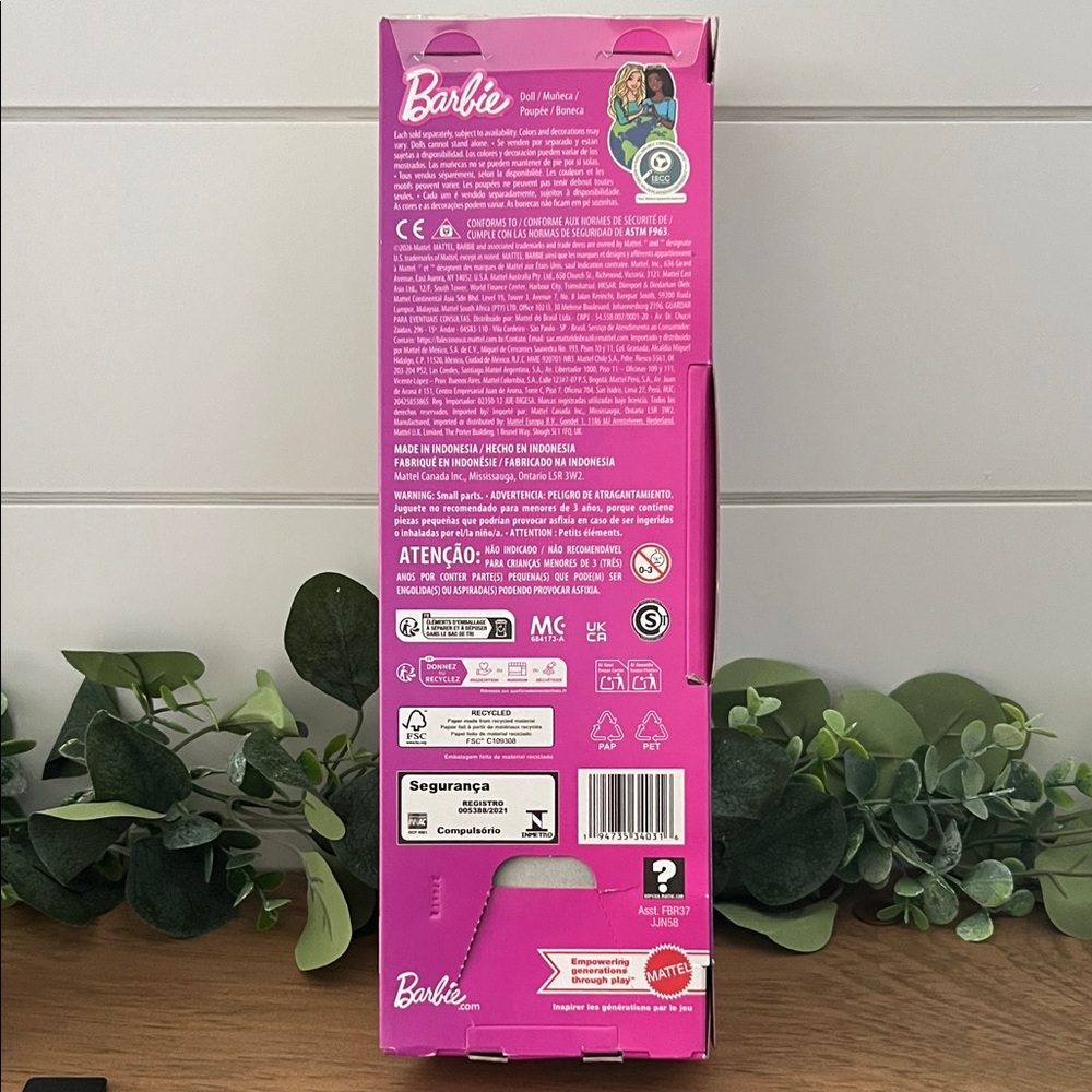 New 2026 - Barbie Fashionista Doll #245, Autistic Barbie - Picture 3 of 6